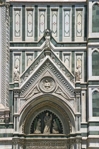 Деталь собора во Флоренции — стоковое фото
