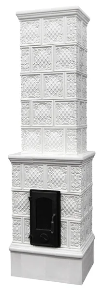 White Fireplace — Stock Photo, Image