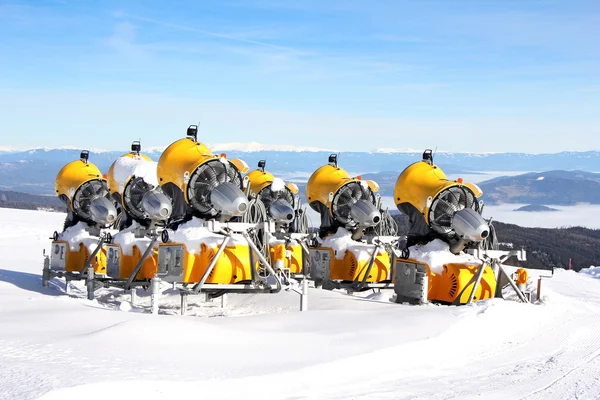 Snow Cannons — Stock Photo, Image