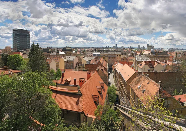 Paisaje urbano de Zagreb — Foto de Stock