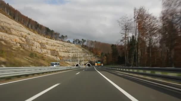 Conducción de coches — Vídeo de stock