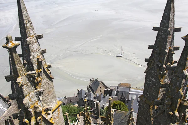 Torres Montaña Saint Michel —  Fotos de Stock