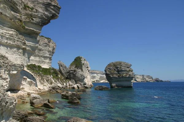 Cliff of Bonifacio — Stock Photo, Image