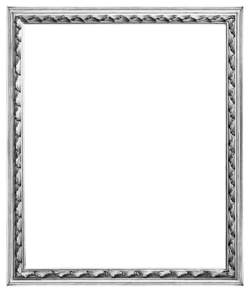 Silver frame — Stock Photo, Image