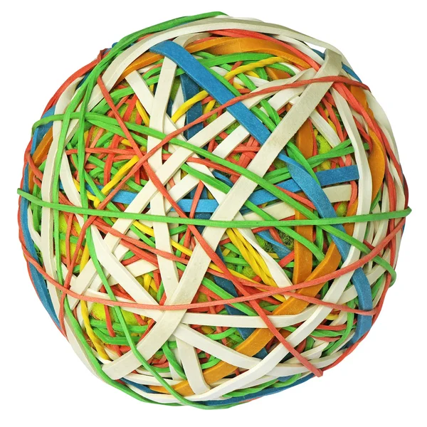 Rubber band ball — 스톡 사진