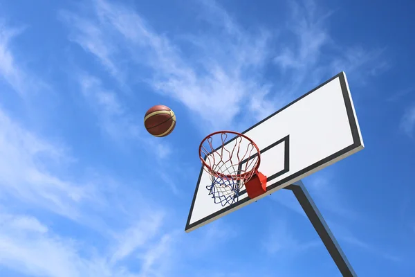 Rugplank basketbal — Stockfoto
