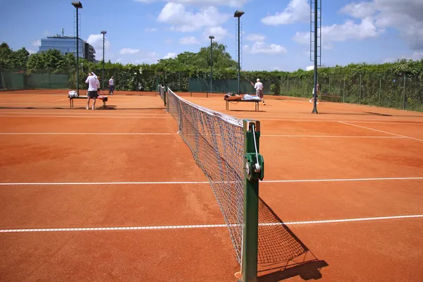 Tennisplätze — Stockfoto