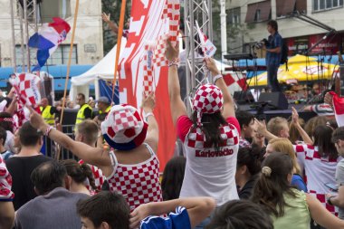 Hırvat futbol taraftarları
