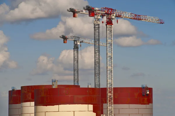 Construcción de tanques —  Fotos de Stock