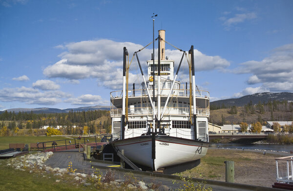Sternwheeler SS Klondike, Whitehorse, Canada