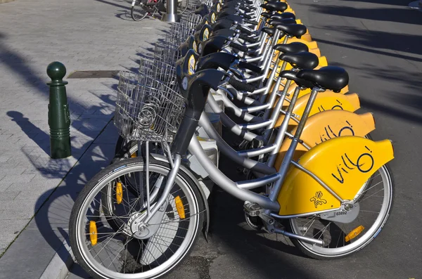 Alquiler de bicicletas en Bruselas, Bélgica —  Fotos de Stock