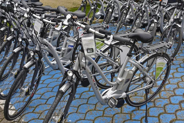 Elektrofahrräder — Stockfoto