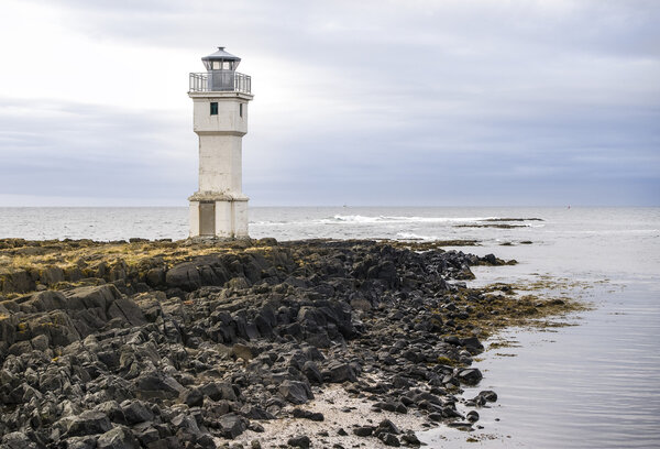 Old lighthouse, Akranes, Iceland