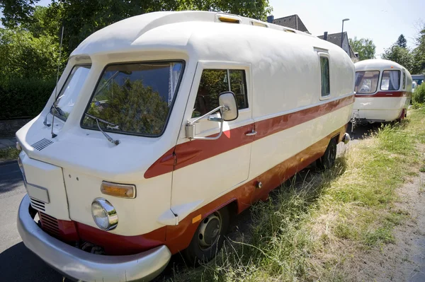 Oldtimer camper — Stockfoto