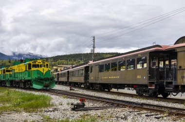 White pass ve yukon demiryolu, skagway, alaska