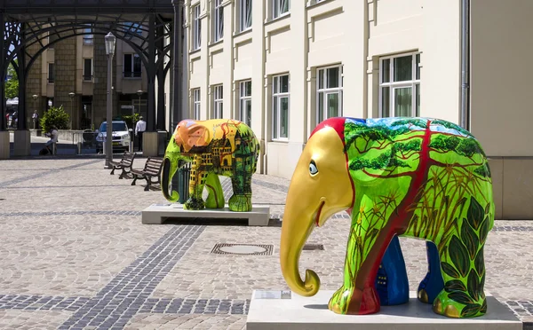 Elephant, Luxembourg City — Stock Photo, Image
