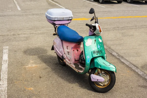Scooter motor — Fotografia de Stock