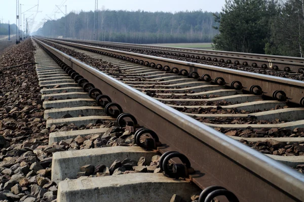 Rail road banor — Stockfoto