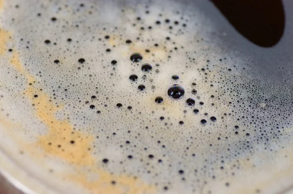 Coffee froth in cup — Stock Photo, Image