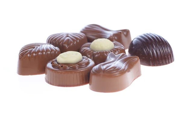 Chocolate pralines — Stock Photo, Image