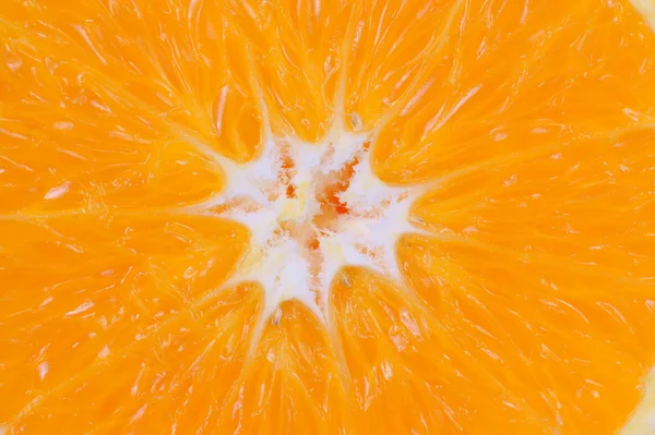 Orange frukt segment för natur bakgrund — Stockfoto