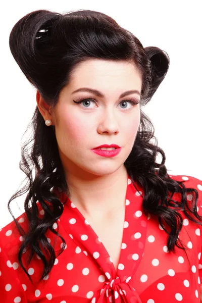Pin-up girl American style retro woman — Stock Photo, Image