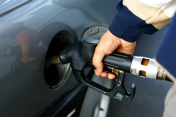 Fill up of gasoline — Stock Photo, Image