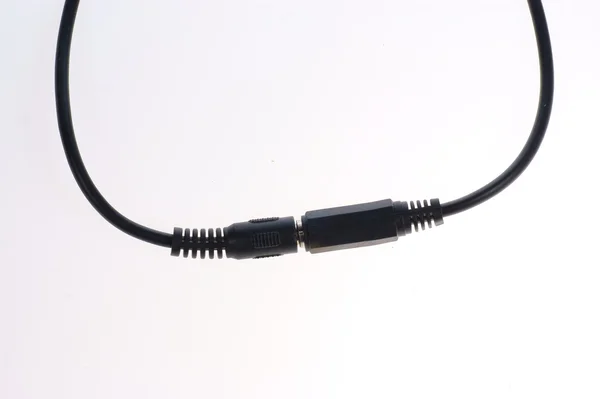 Audio kabel, mini jack — Stock fotografie