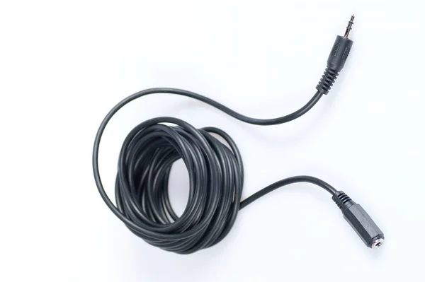 Kabel audio mini jack — Zdjęcie stockowe