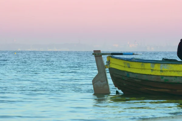 Turkse kust van boot — Stockfoto