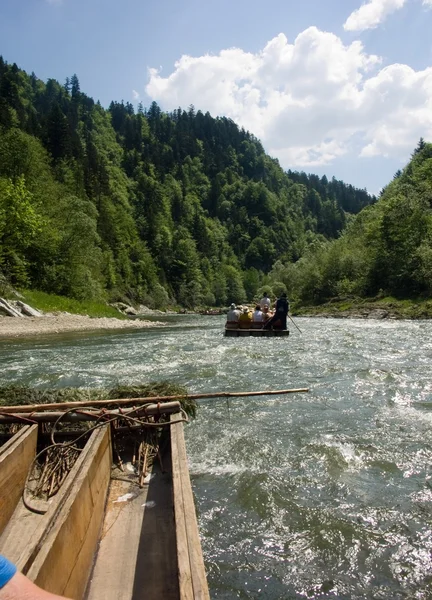 Jangadas em Dunajec, Polonia — Fotografia de Stock