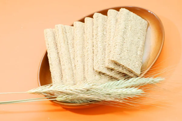 Pão e milho, trigo — Fotografia de Stock