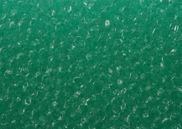 泡のシームレスなテクスチャ、緑のスポンジ — ストック写真