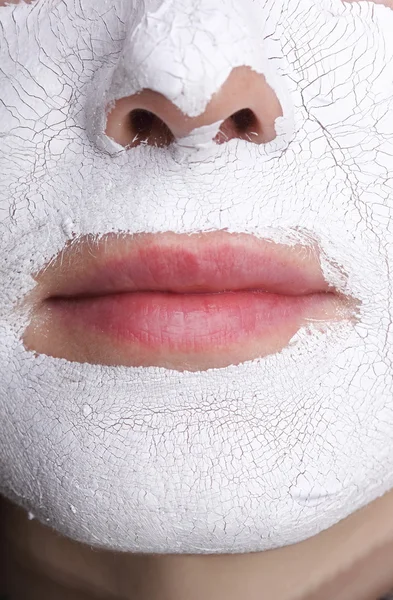 Facial Mask. Spa — Stock Photo, Image