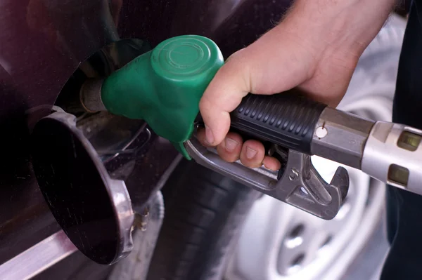 Fill up of gasoline — Stock Photo, Image