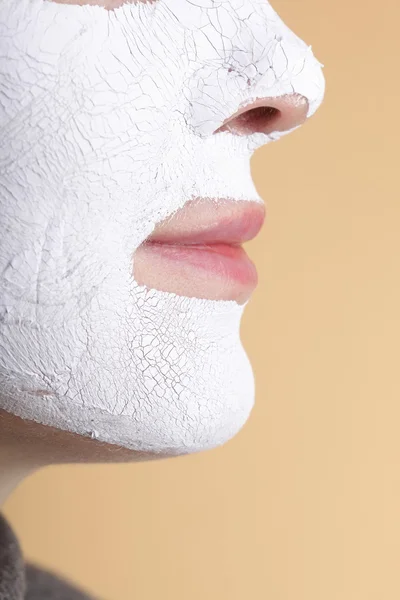 Facial Mask. Spa — Stok Foto