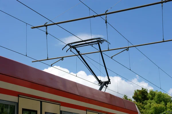 Spårvagn, streetcar — Stockfoto