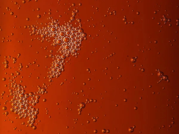 Motor oil with bubbles texture background — Stock Photo, Image