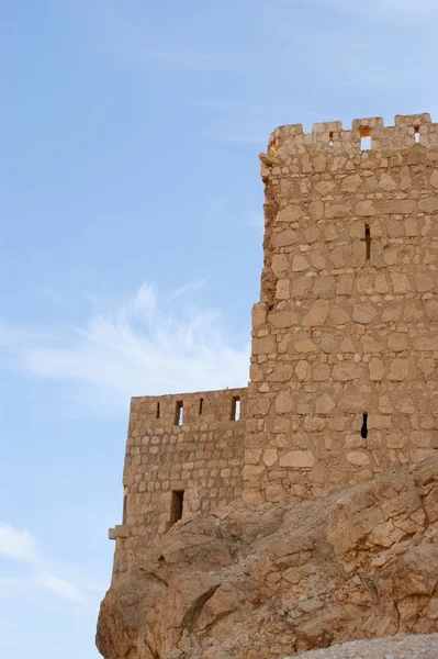 Zamek w starożytnym mieście palmyra, syria — Zdjęcie stockowe