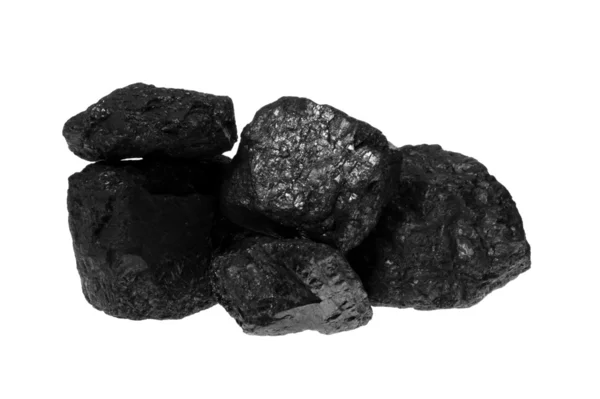 Coal, carbon nuggets — Stock Photo, Image