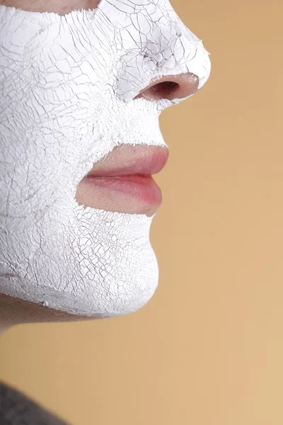 Maska na obličej. lázně — Stock fotografie