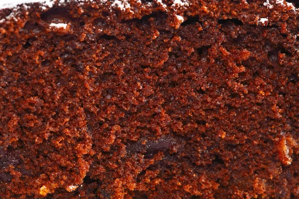 Chocolate cake food background — Stock Photo, Image