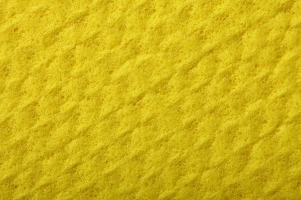 黄海绵泡沫为背景纹理 — 图库照片