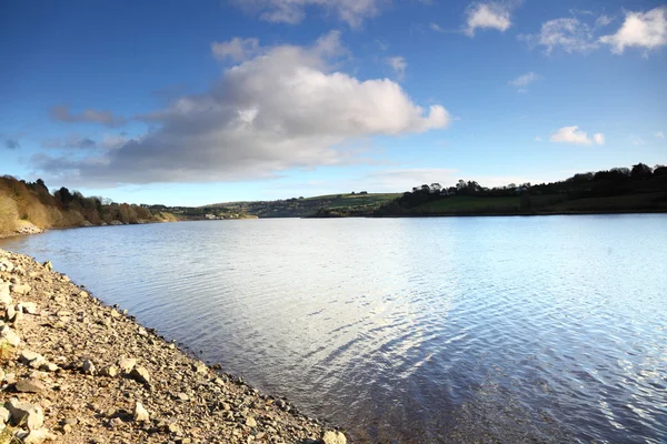 Dekoracje rzeki w Irlandii co.cork. — Zdjęcie stockowe