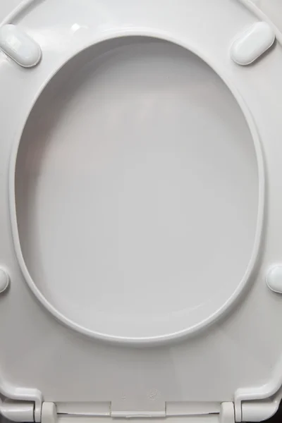 White toilet seat as background — Zdjęcie stockowe