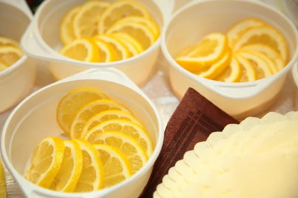 Lemon slices — Stock Photo, Image