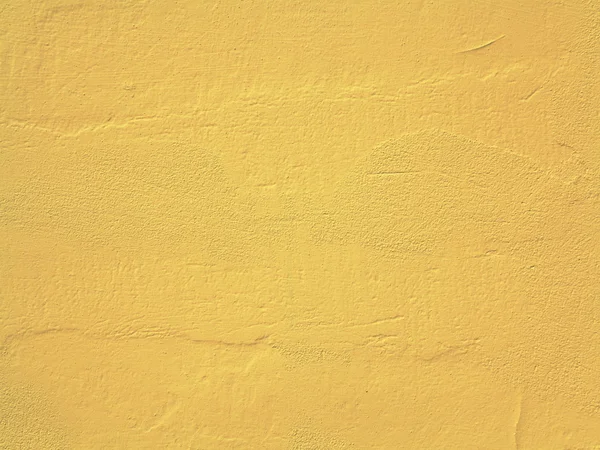 Yellow paint wall background or texture — Stock Photo, Image