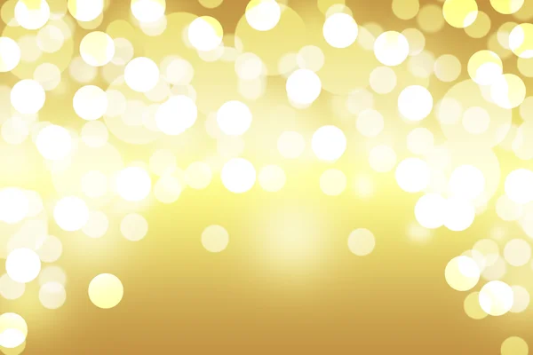 Yellow bokeh abstract light background — Stock Photo, Image