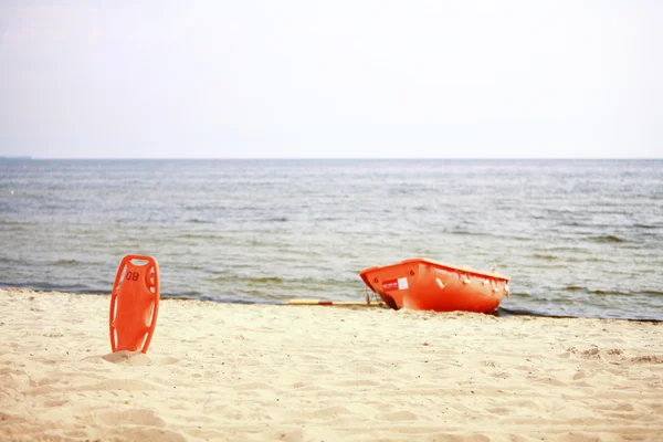 Équipement de sauvetage de plage de sauveteur — Photo