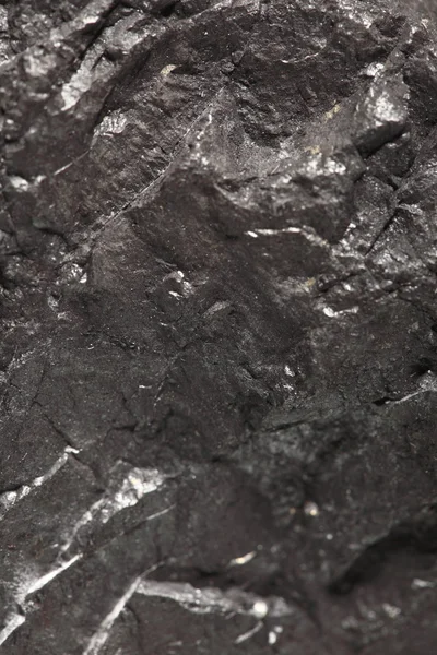 Cărbune bituminos negru, fundal nugget de carbon — Fotografie, imagine de stoc